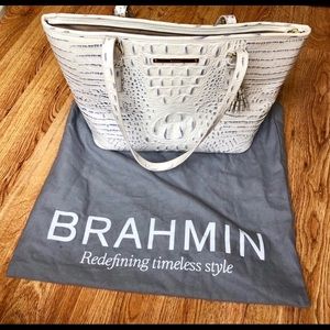 BRAHIM Medium Asher Stonewash Melbourne Bag